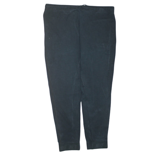 Nike Men's Black Jogger Trousers L Regular Fit Cotton Blend Activewear