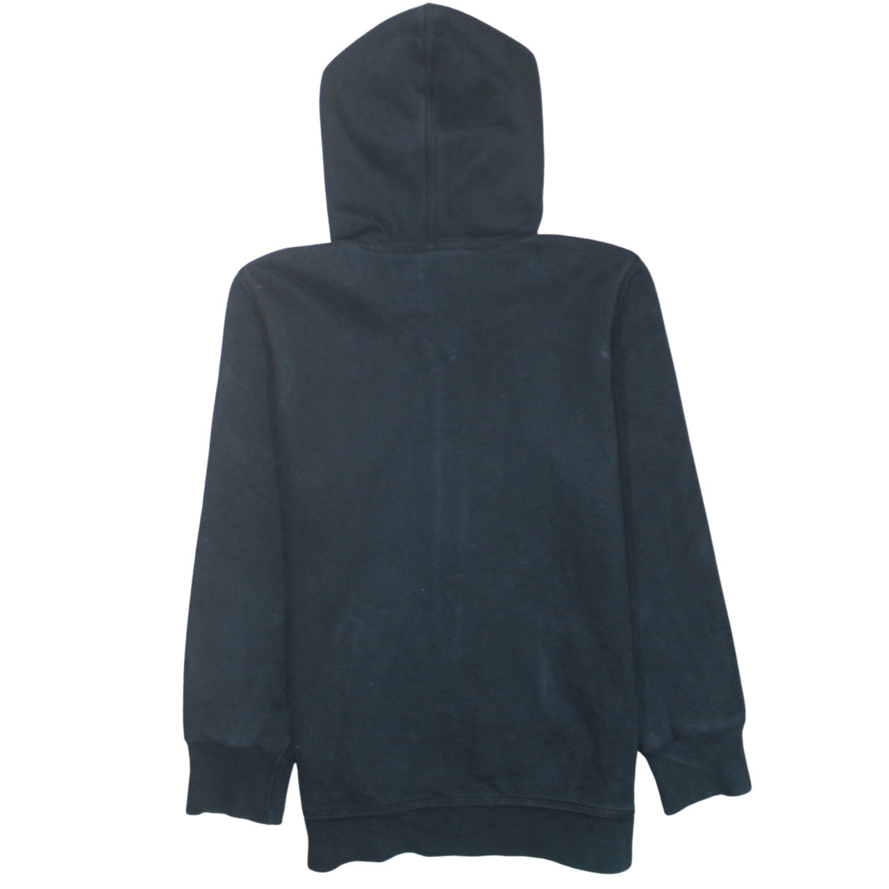 Puma Women's Black Full Zip Hoodie Size UK 14 with Pink Logo