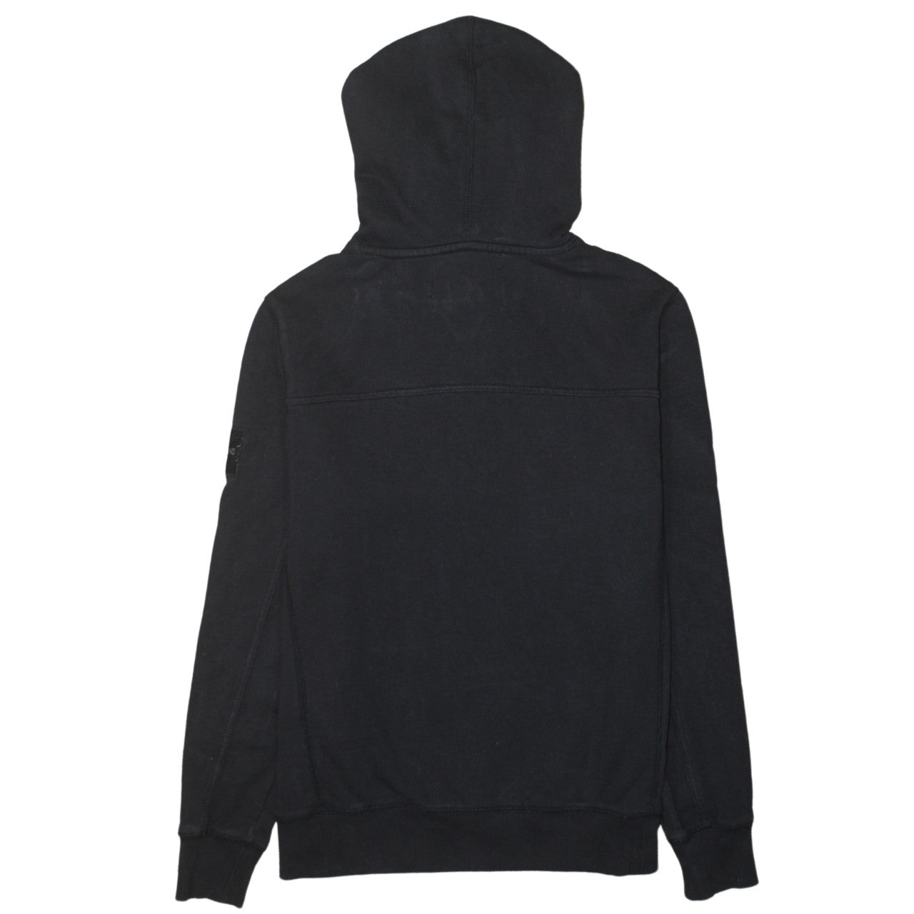 Calvin Klein Jeans Men's Black Pullover Hoodie Size M Logo Cotton