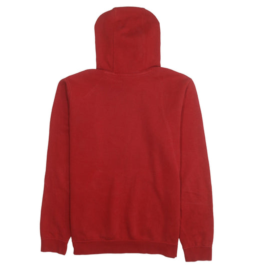 Nike Men's Red Pullover Hoodie Size M Fleece Sportswear