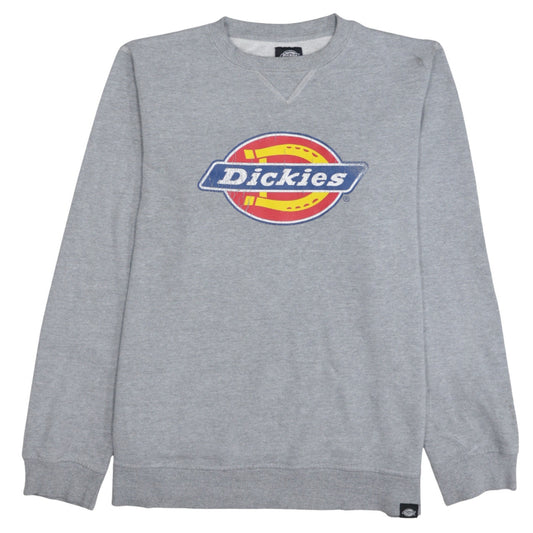 Dickies Men's Grey Logo Pullover Sweatshirt Size L