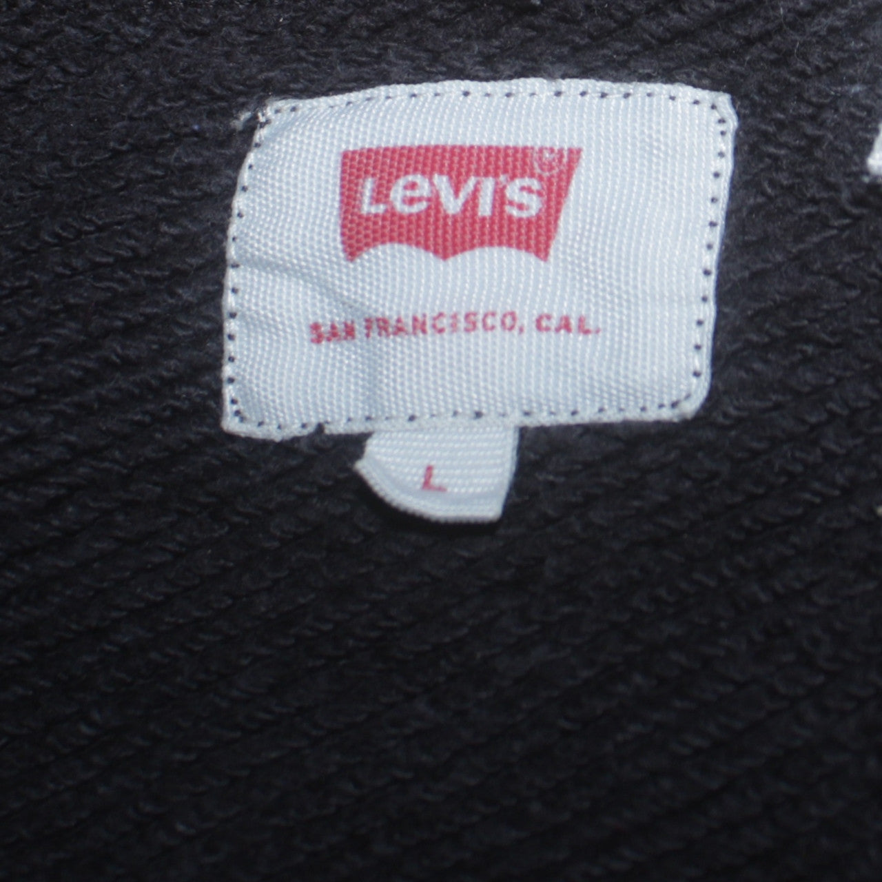 Levi’s Men’s Blue Camouflage Logo Crew Neck Sweatshirt Size L