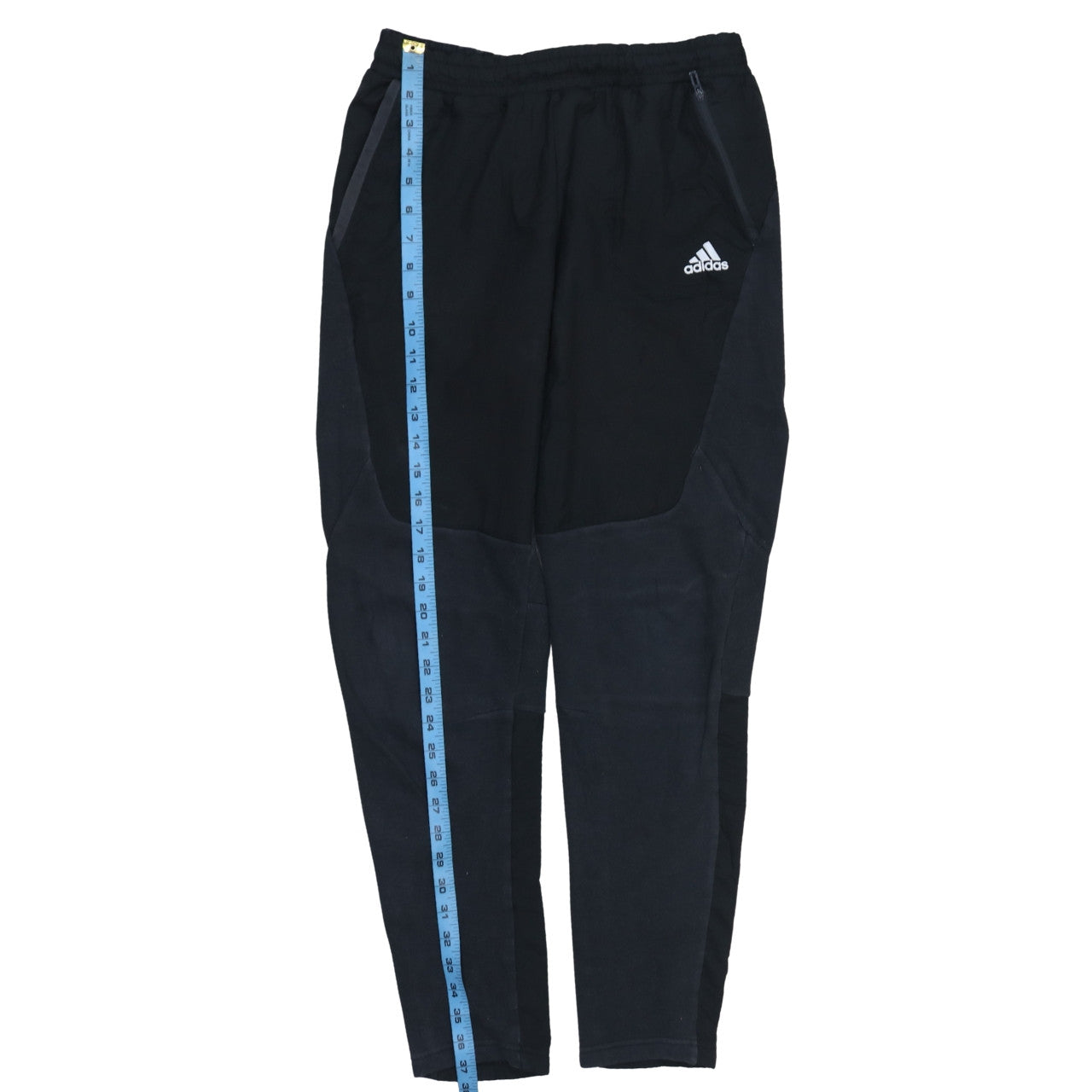 Adidas Men's Black Regular Fit Jogger Activewear Trousers M