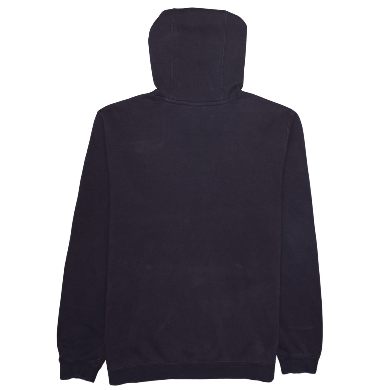 Nike Women Black Pullover Hoodie Large Embroidered Logo Casual