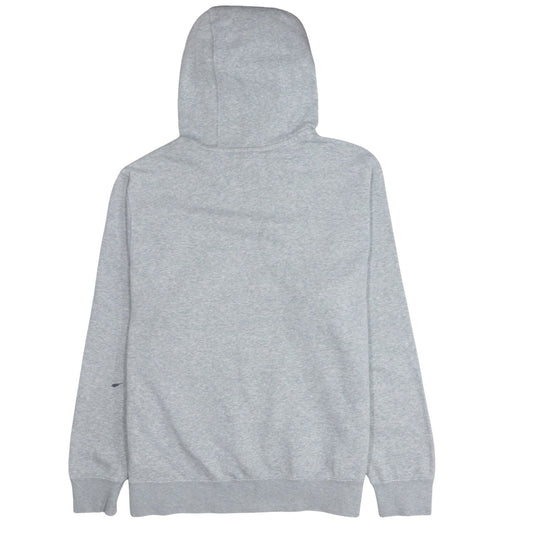 Nike Men's Grey Pullover Hoodie L Sports Fleece Sweatshirt