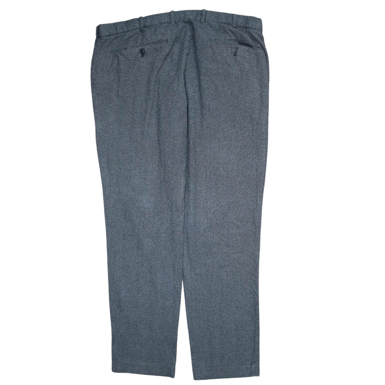 GAP Men's Grey Check Slim Fit Chino Trousers 38x32