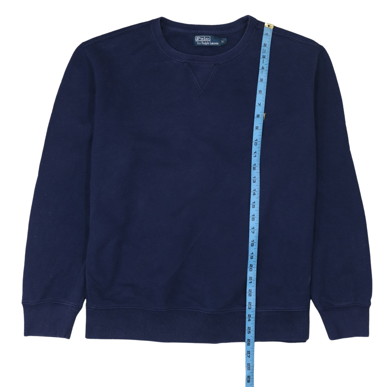 Ralph Lauren Men's Blue Crew Neck Pullover Sweatshirt XL