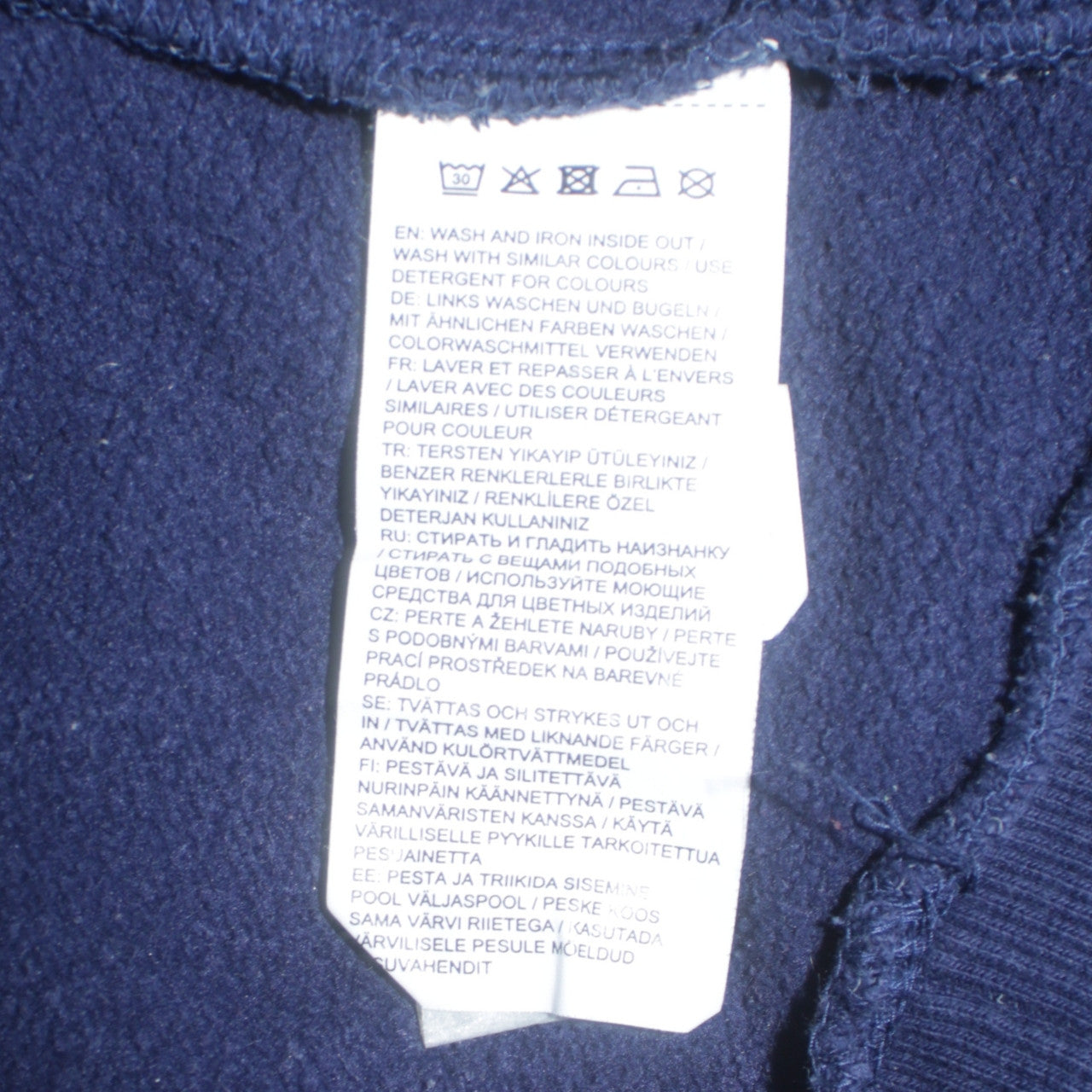 Puma Men Blue Pullover Hoodie L Regular Fleece Sportswear