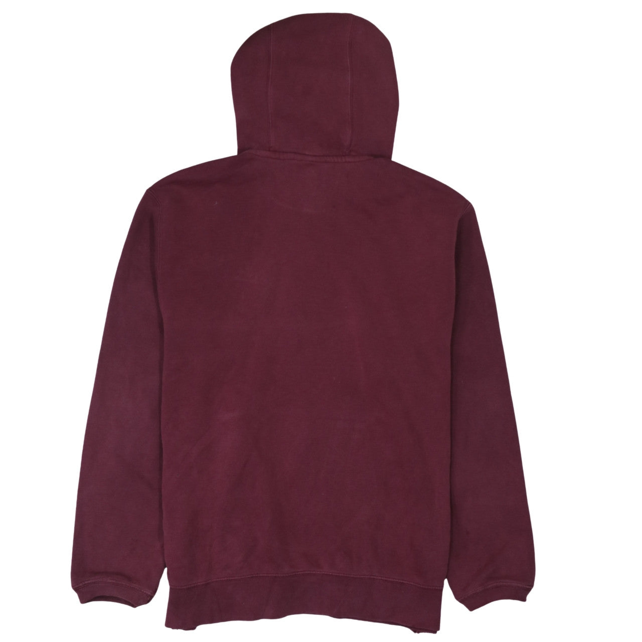 Nike Men’s Red Pullover Hoodie M Regular Fit Fleece Sweatshirt