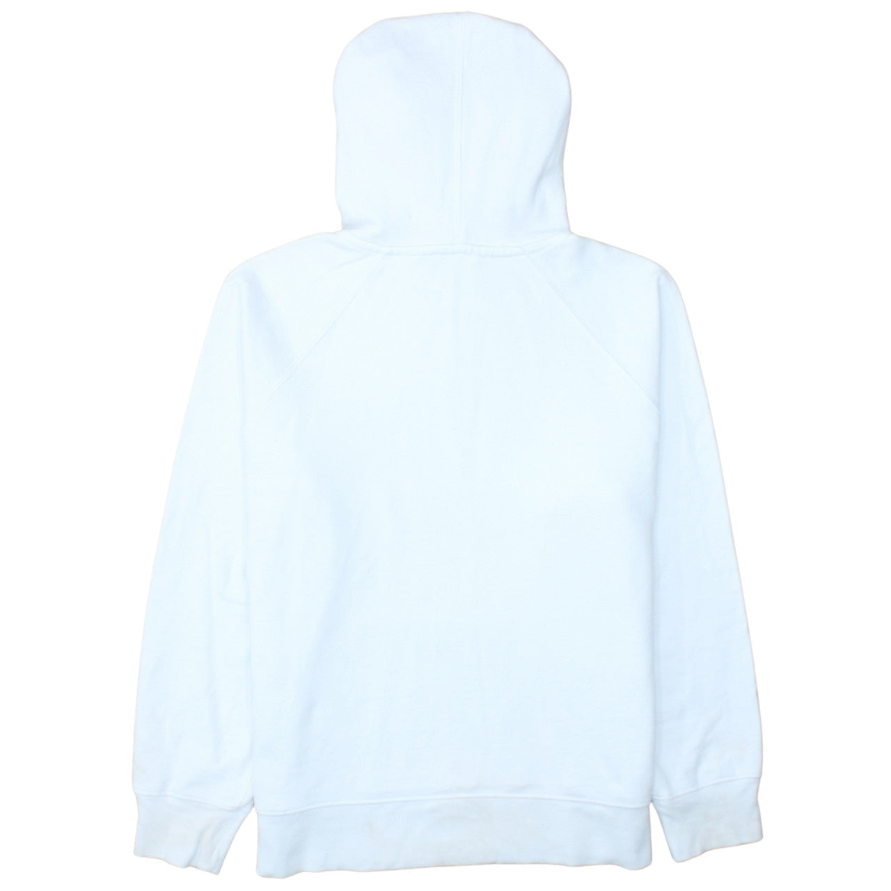 Levi's Mens White Pullover Hoodie Small Regular Fit Logo Fleece
