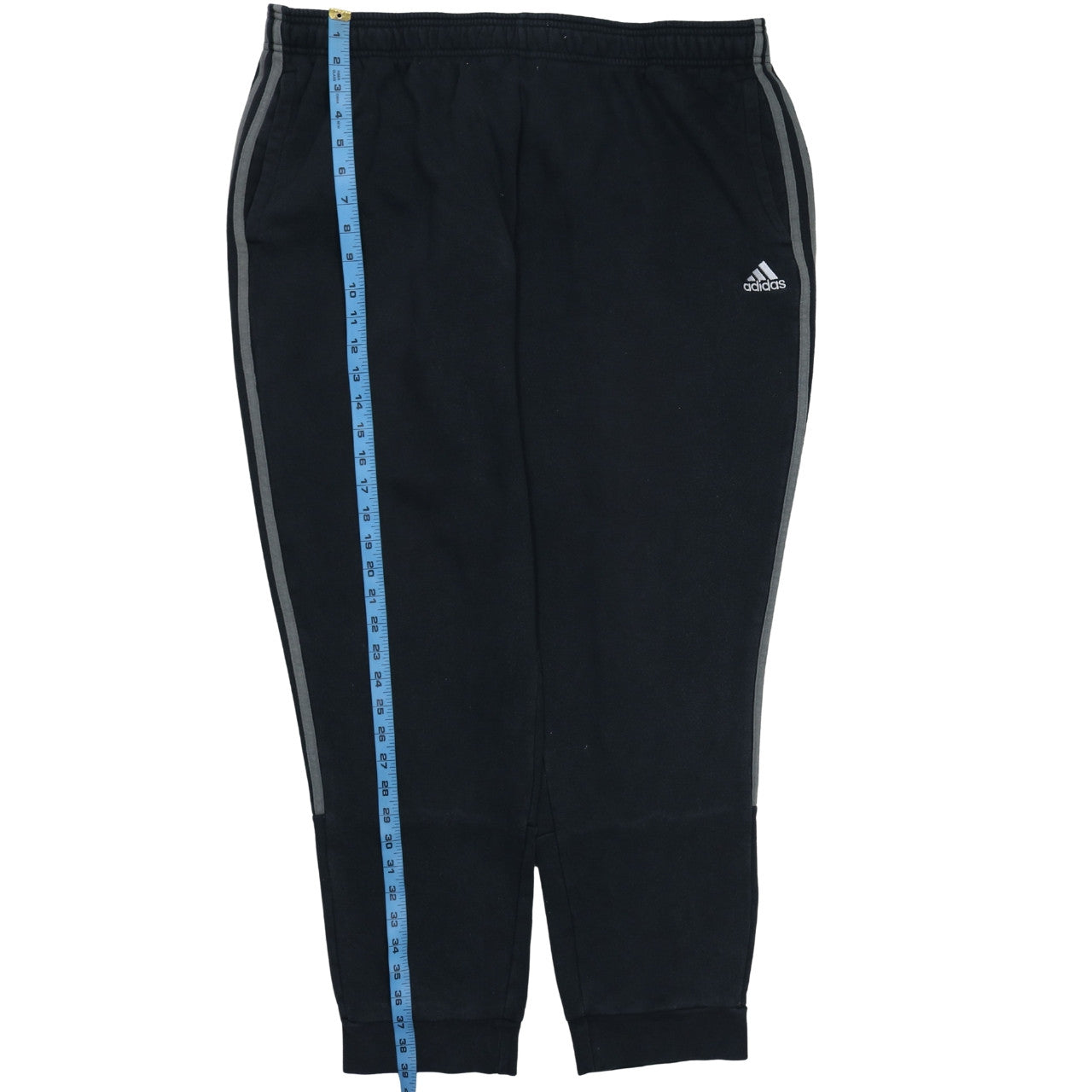 adidas Men's Black 2XL Joggers Tapered Fleece Sweatpants