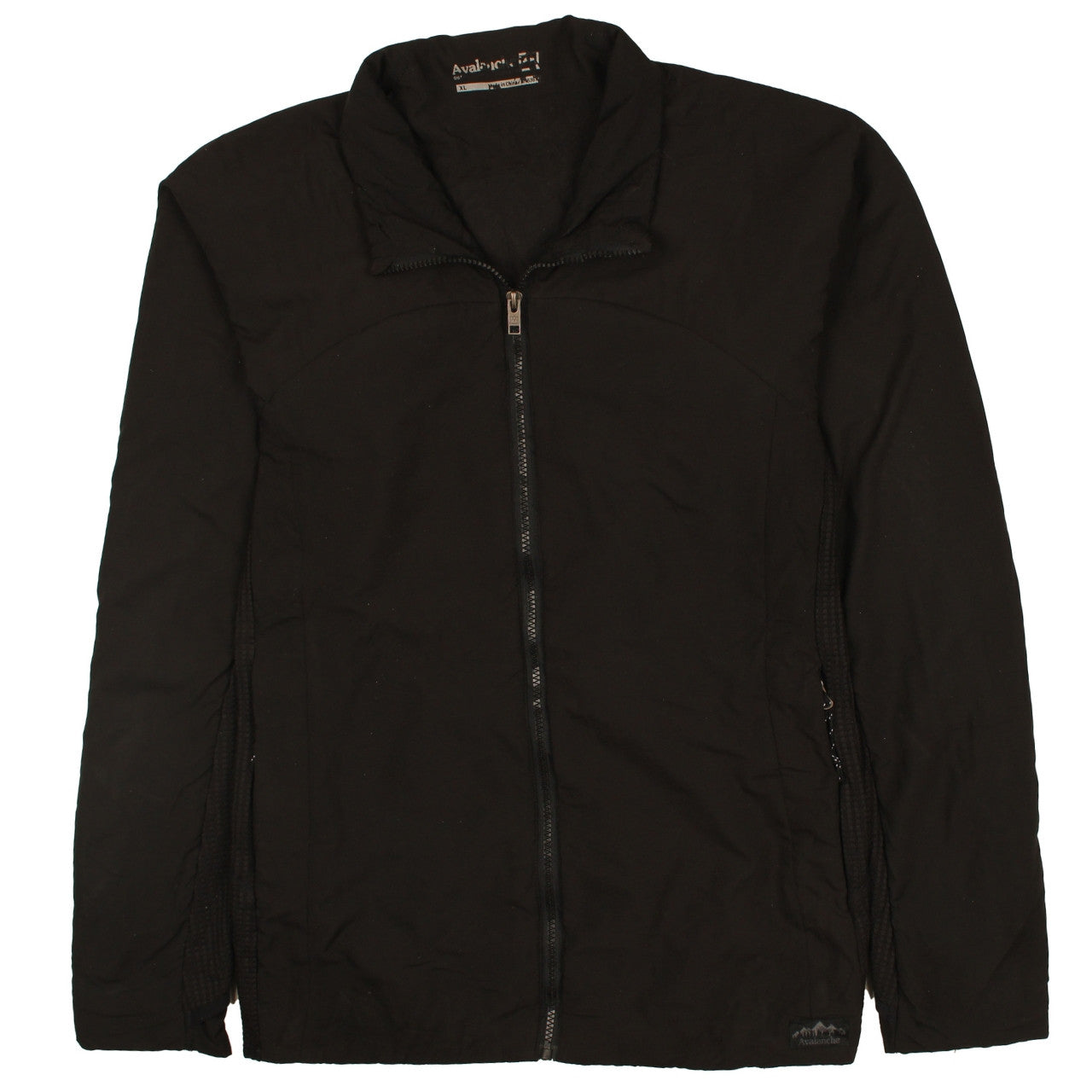 Avalanche Men Black XL Full Zip Lightweight Jacket