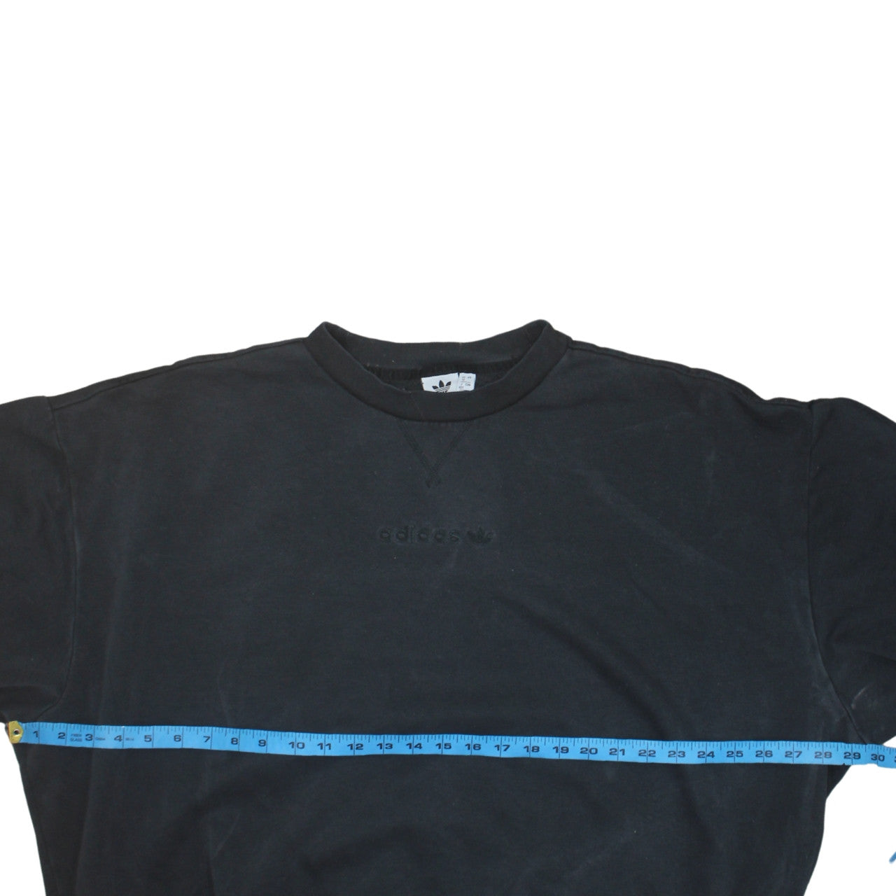 Adidas Women Black Crew Neck Pullover Sweatshirt Size 12