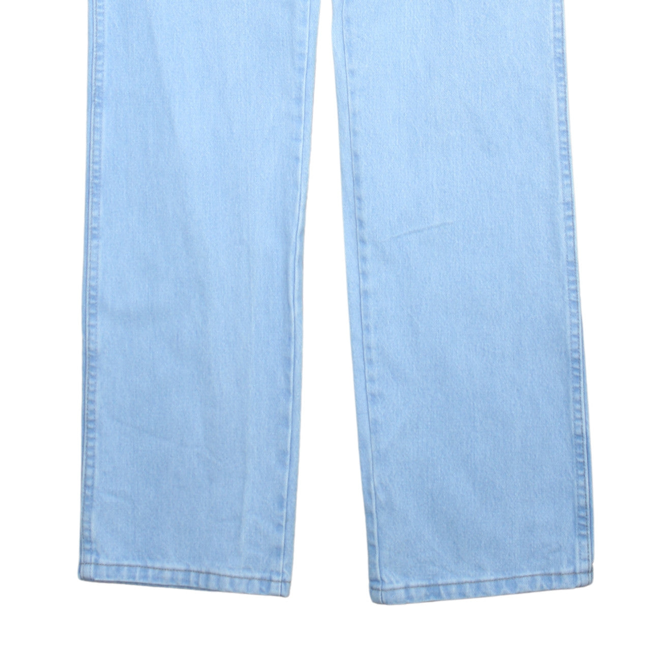 Wrangler Men Blue 30x32 Straight Leg Denim Jeans