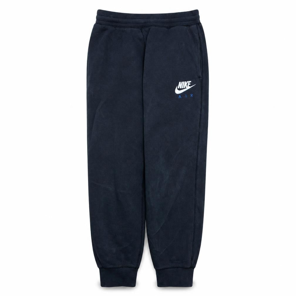 Nike Men's Black Air Fleece Sweatpants M Regular Tapered Fit