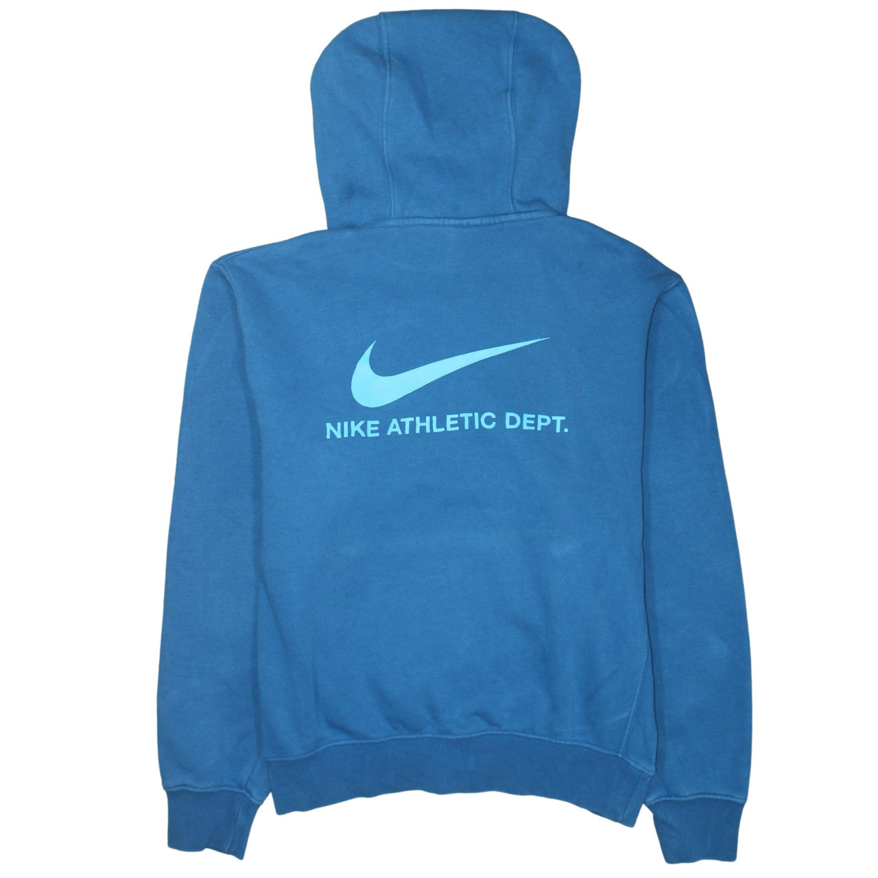 Nike Men's Blue Pullover Hoodie Small Athletic Dept Graphic