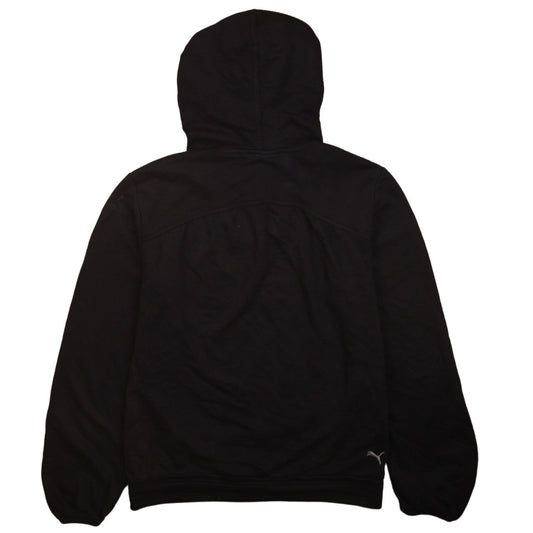 Puma Women's Black Pullover Hoodie Size UK 12 Medium Logo Athletic