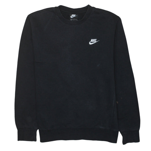 Nike Men's Black Small Pullover Crew Neck Sweatshirt