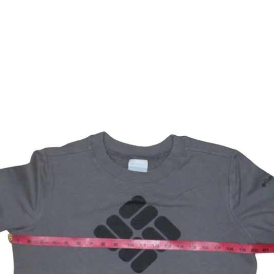 Columbia Mens Grey Crew Neck Sweatshirt M Classic Fit