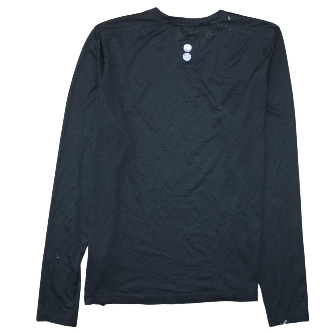 Reebok Mens Black Long Sleeve Athletic Training Top M