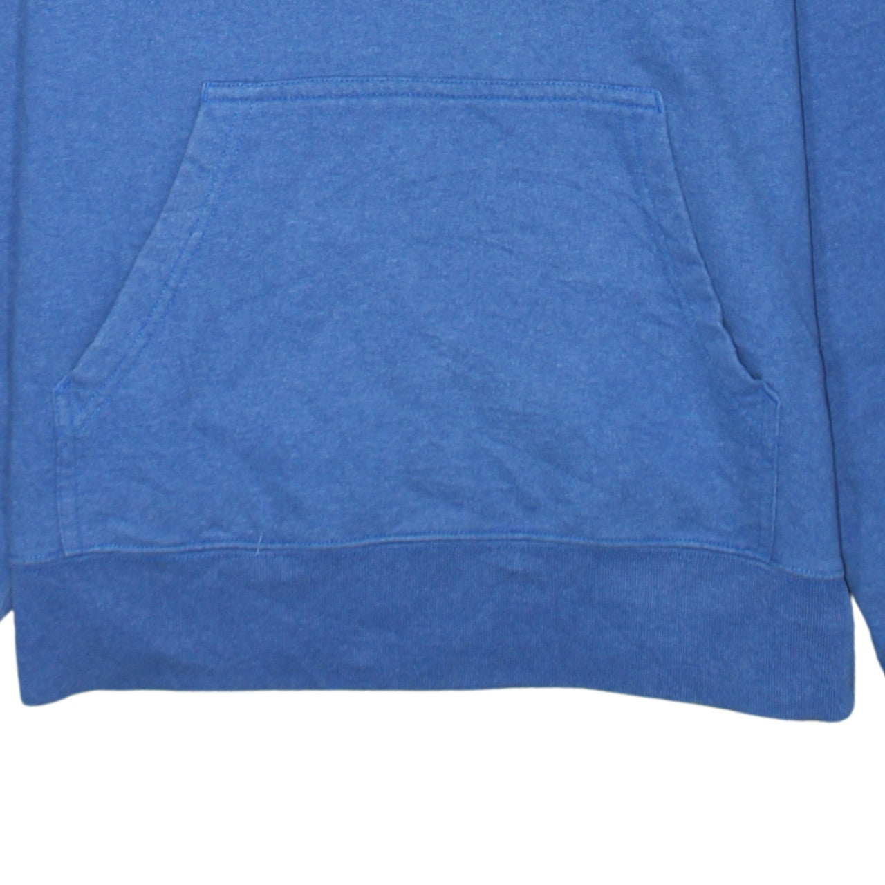 The North Face Men's Blue Pullover Hoodie S Fleece Logo Sweatshirt