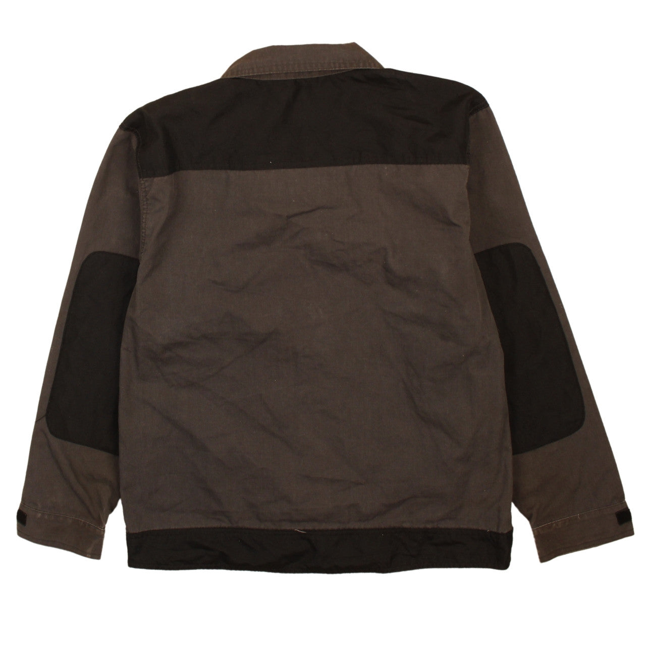 Orma Men's Brown Cotton Workwear Jacket S Full Zip Pockets Outdoor