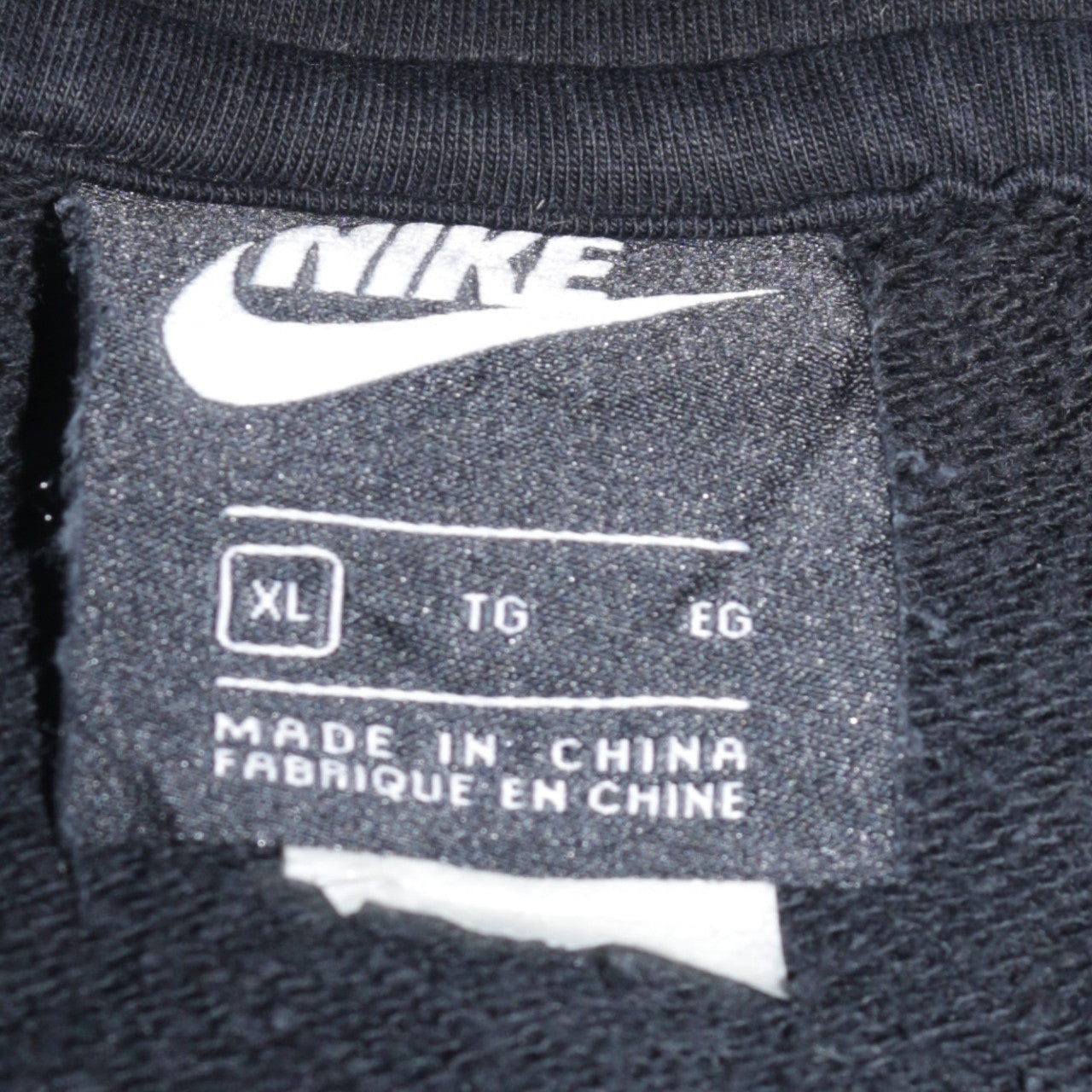 Nike Men's Black XL Pullover Hoodie Sweatshirt