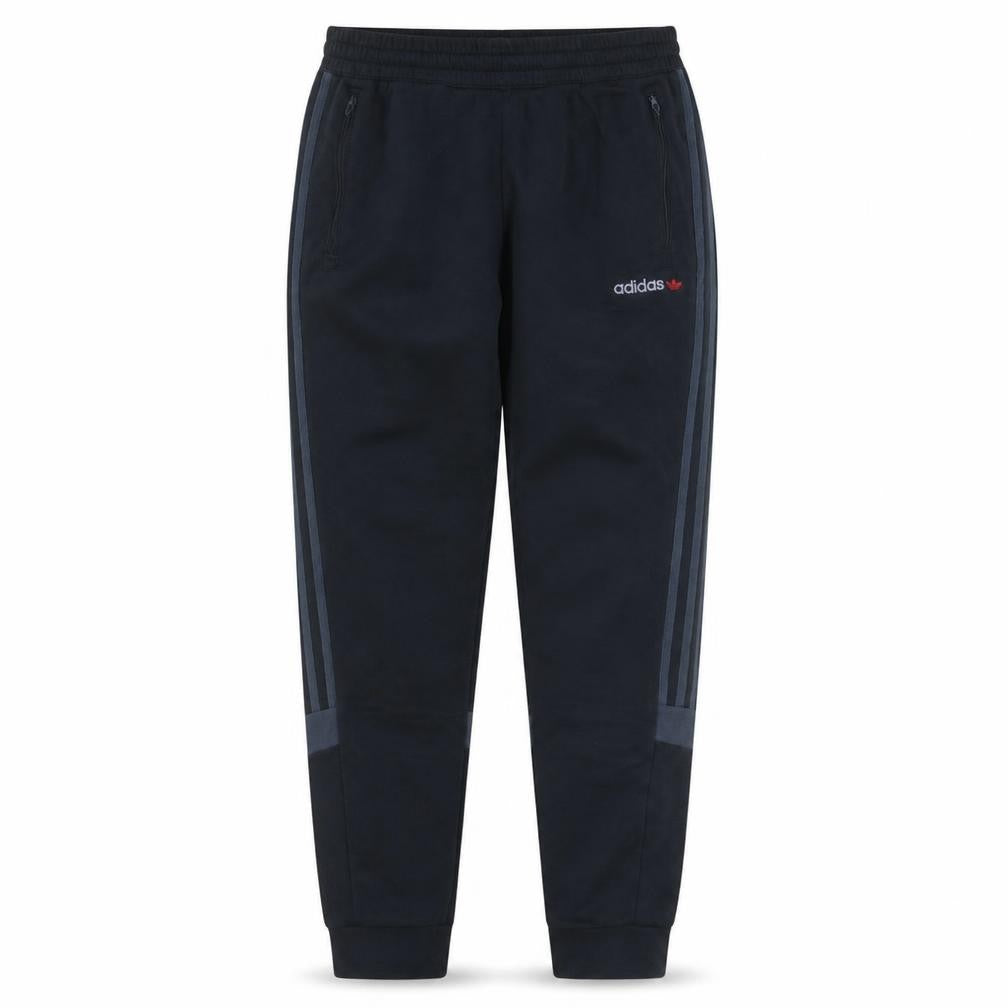 adidas Men's Black Jogger Trousers Size M Regular Fit Fleece