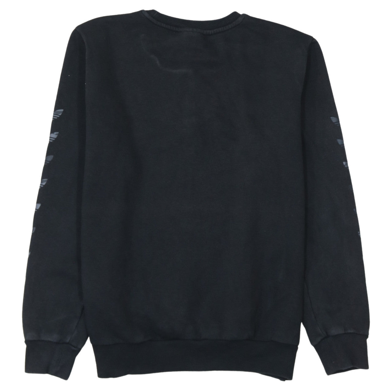 Adidas Boys Black Crew Neck Logo Sweatshirt 13-14 Years