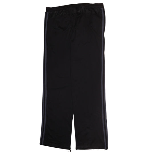 Adidas Men’s Black M Regular Fit Sweatpants with Ankle Zip