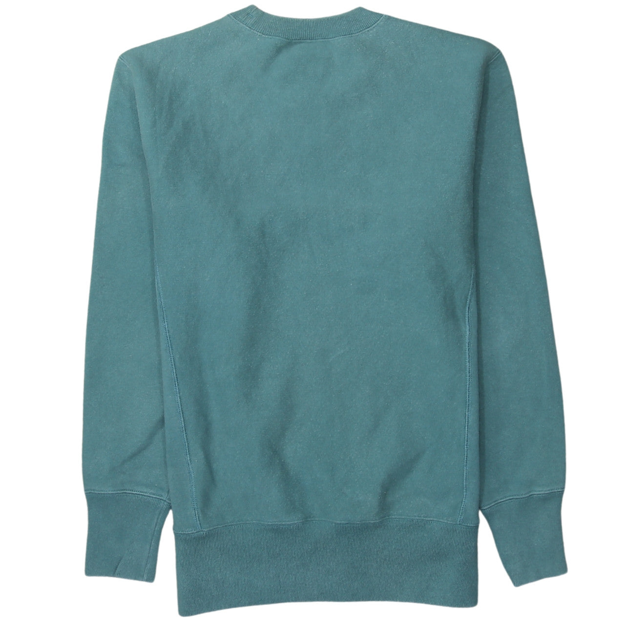 Champion Men's Green Reverse Weave Crew Neck Sweatshirt Size S
