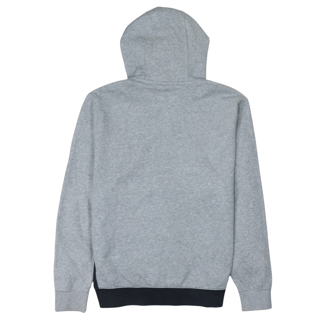 Nike Men's Grey & Black 1/4 Zip Pullover Hoodie Size M