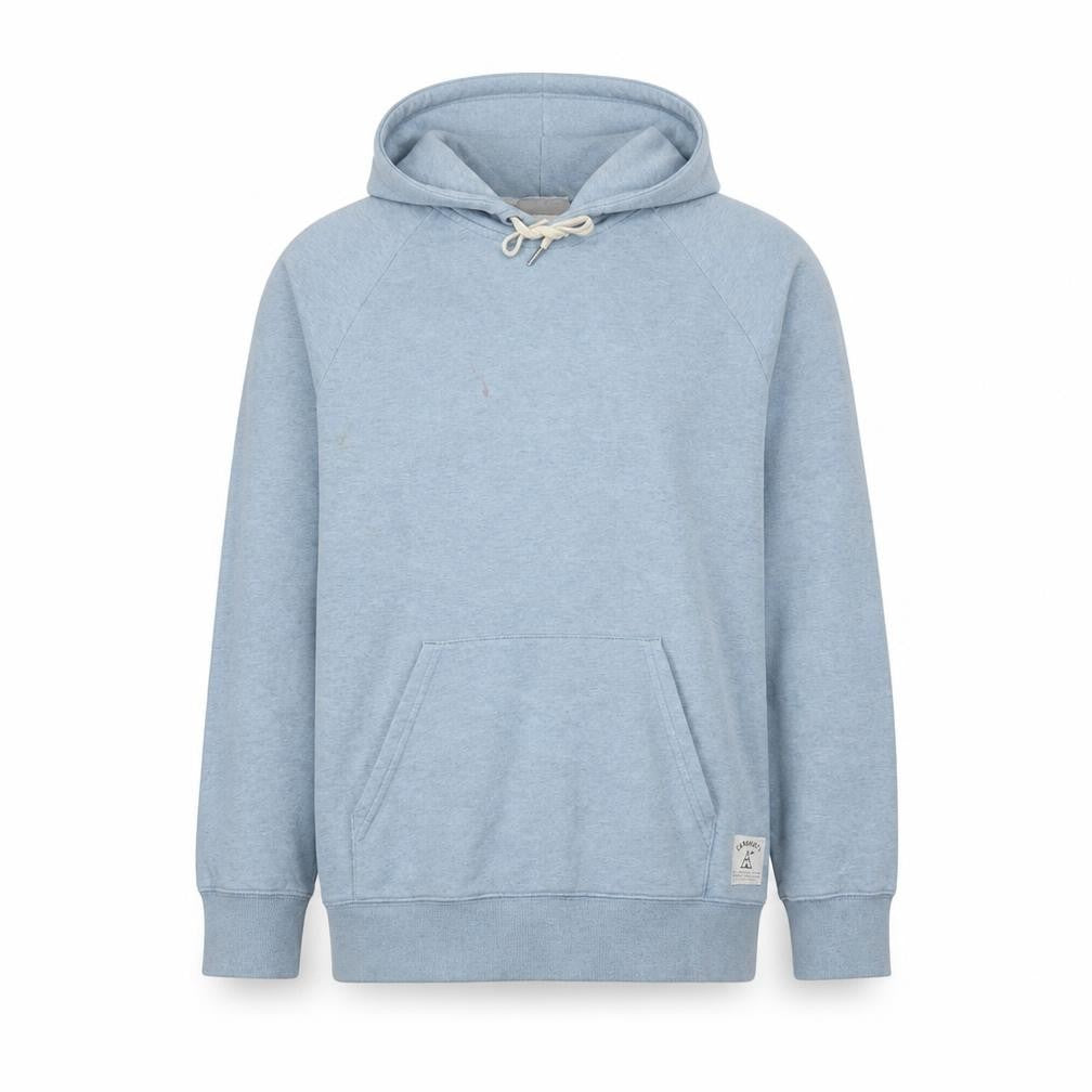 Carhartt Men’s Blue Pullover Hoodie M Regular Fit Cotton Blend