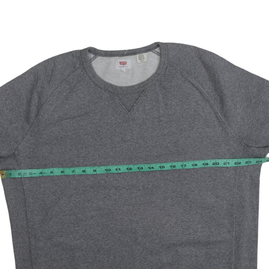 Levi’s Men’s Grey Crew Neck Pullover Sweatshirt XL