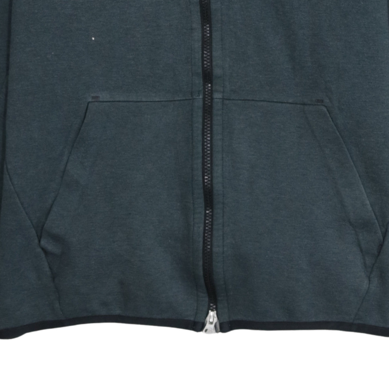 Nike Men's Green Full Zip Hoodie Size M Lightweight Sportswear