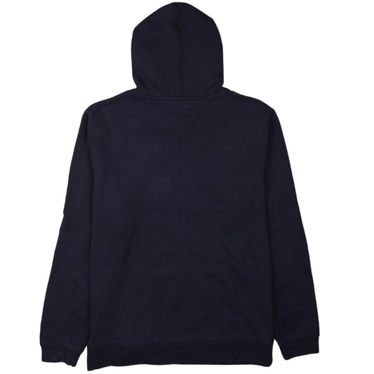 Champion Men's Blue Pullover Hoodie M Logo Fleece Sportswear