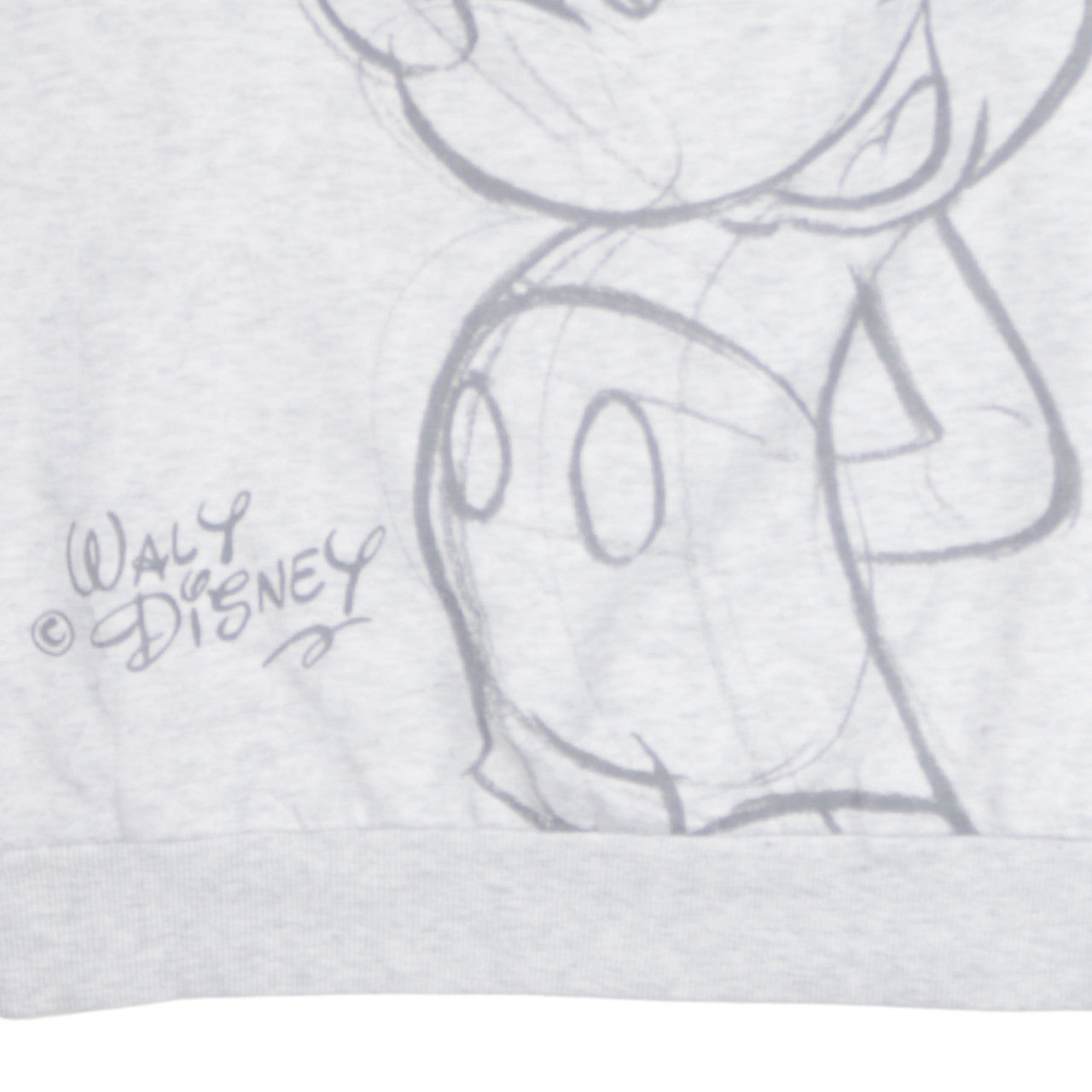 Disney x Primark Women’s Grey Mickey Mouse Sweatshirt Size S 10/12