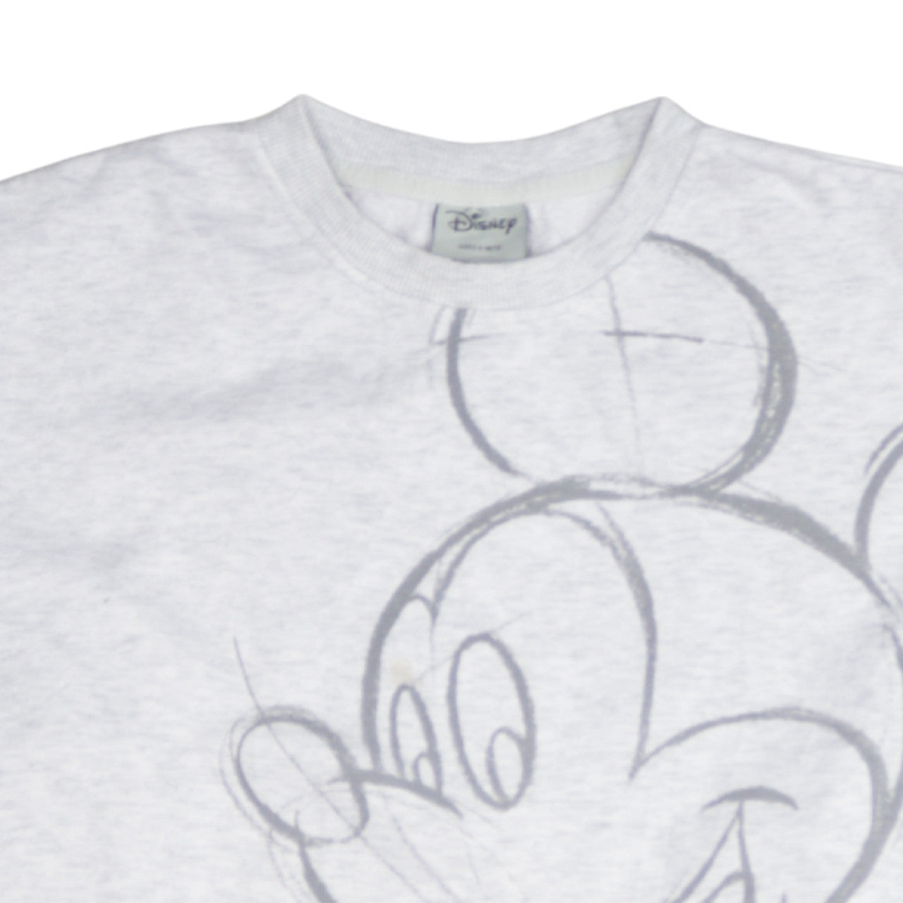 Disney x Primark Women’s Grey Mickey Mouse Sweatshirt Size S 10/12