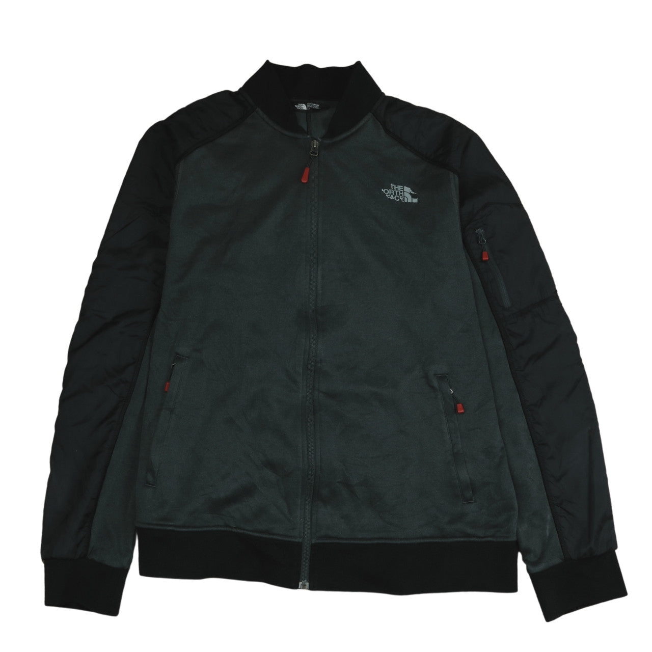 The North Face Men's Black L Track Jacket Windbreaker Size L