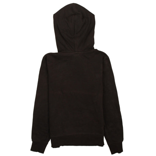 The North Face Womens Black Pullover Hoodie XS Graphic Logo