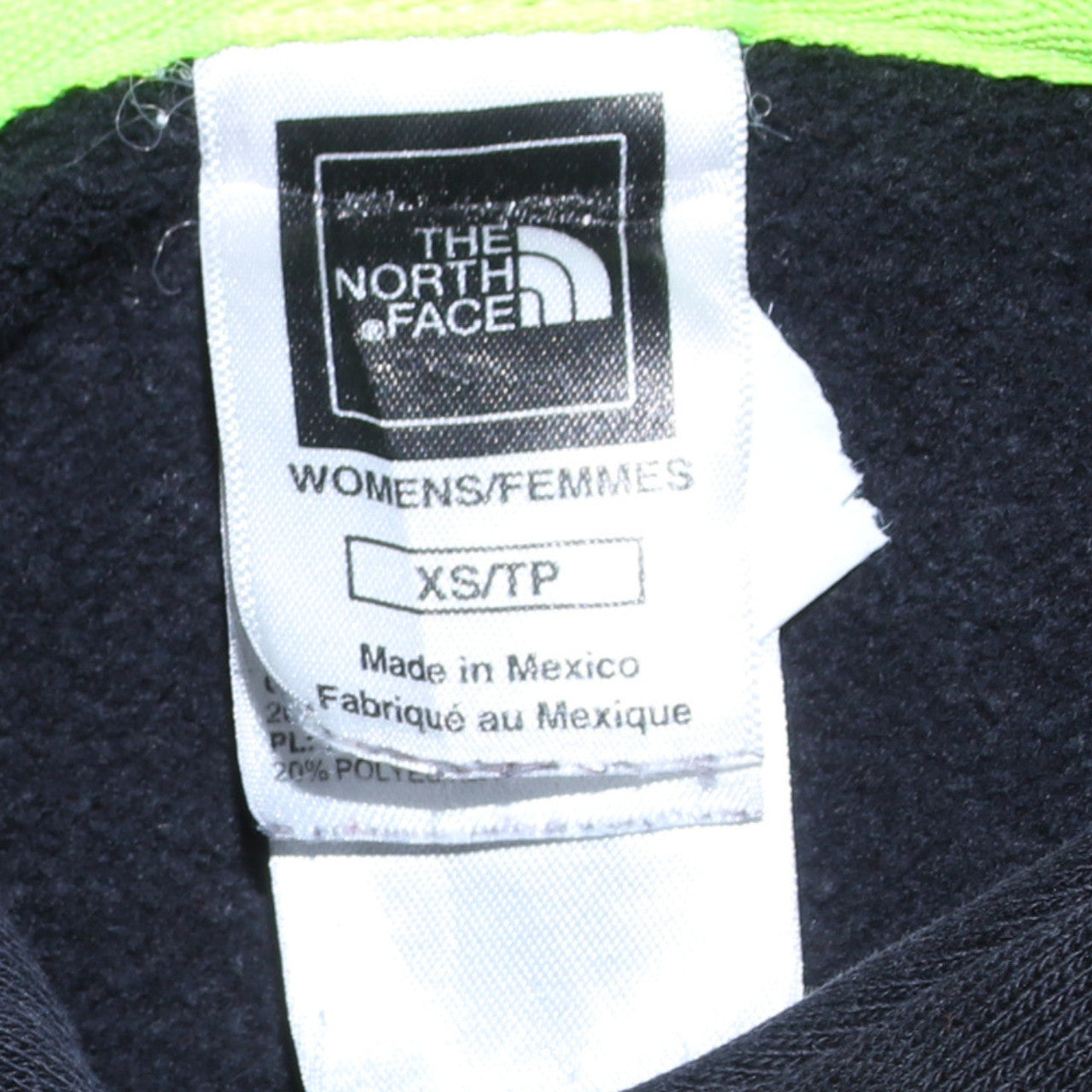 The North Face Womens Black Pullover Hoodie XS Graphic Logo