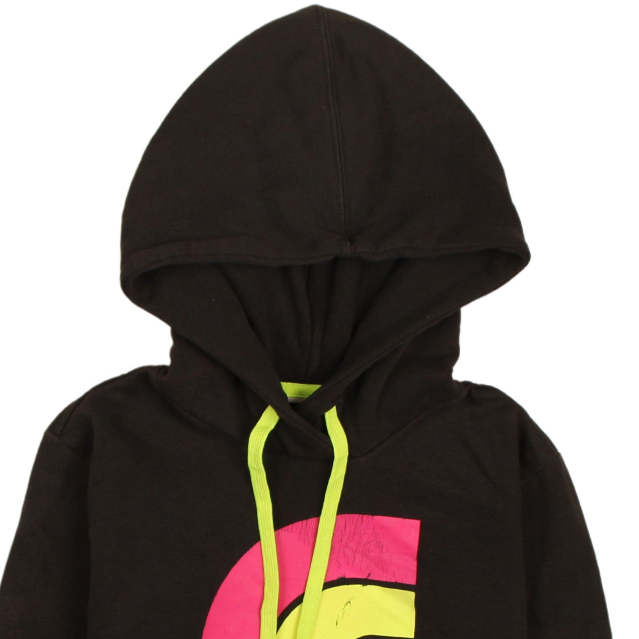 The North Face Womens Black Pullover Hoodie XS Graphic Logo