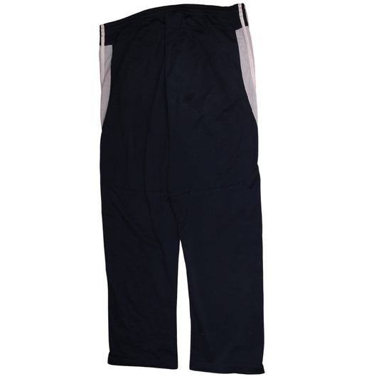 Adidas Men's Black Track Pants M Elastic Waist Zip Pockets