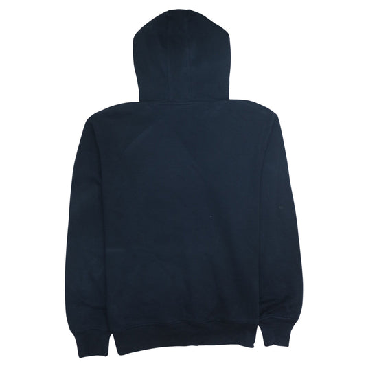 FILA Mens Black Pullover Hoodie XL Logo Graphic Fleece Sweatshirt