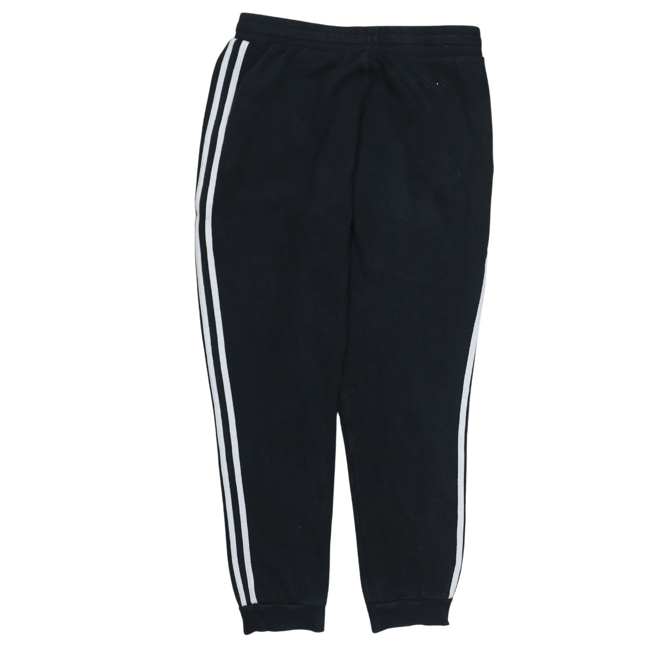 Adidas Boys Black Jogger Sweatpants 14-15 Years with Side Stripes