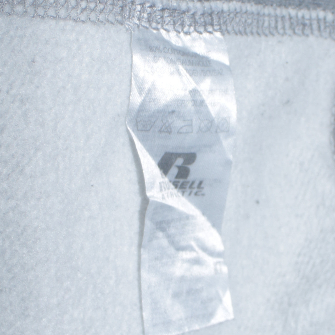 Russell Athletic Mens Grey 2XL Pullover Hoodie College Style