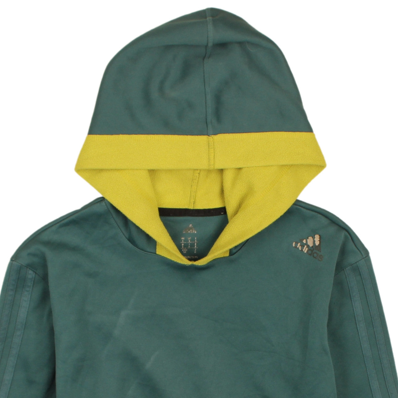 Adidas Men's Green Pullover Hoodie Small Lightweight Sportswear