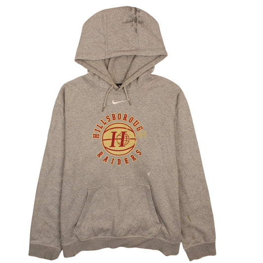 Nike Men's Grey XL Hillsborough Raiders Pullover Hoodie