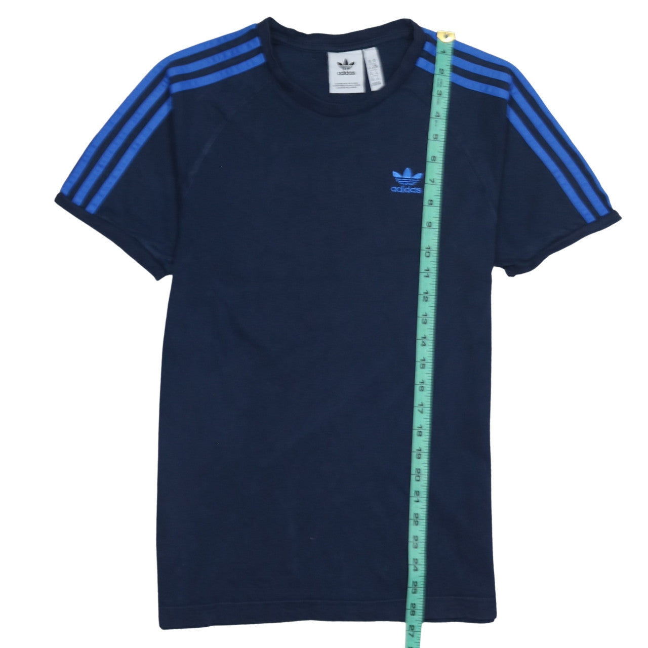 adidas Men Blue XS Crew Neck Short Sleeve Sports T-Shirt