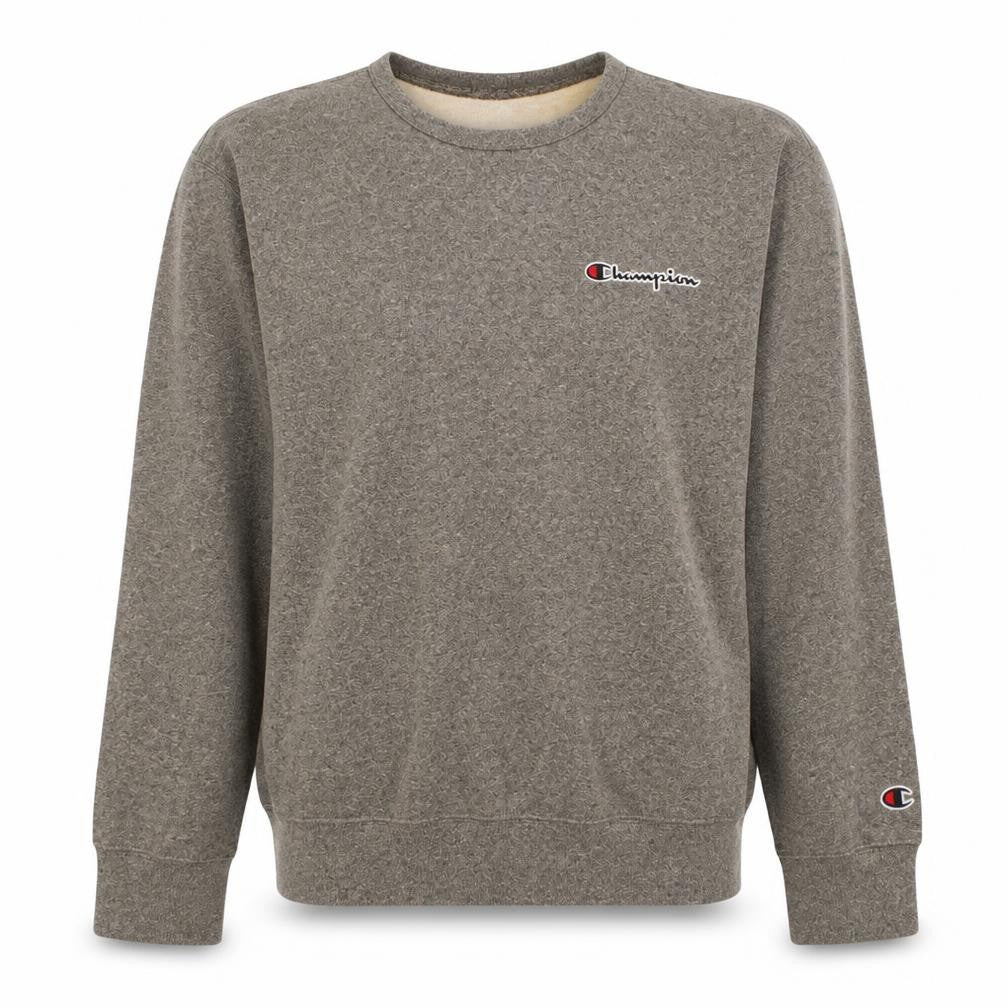Champion Men's Grey XL Pullover Crew Neck Sweatshirt